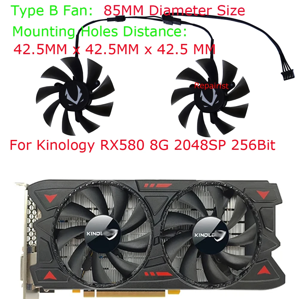 2Pcs/Set,XY-D09015B,Graphics G - Rx 580 8Gb 2048Sp Gpu recension och pris