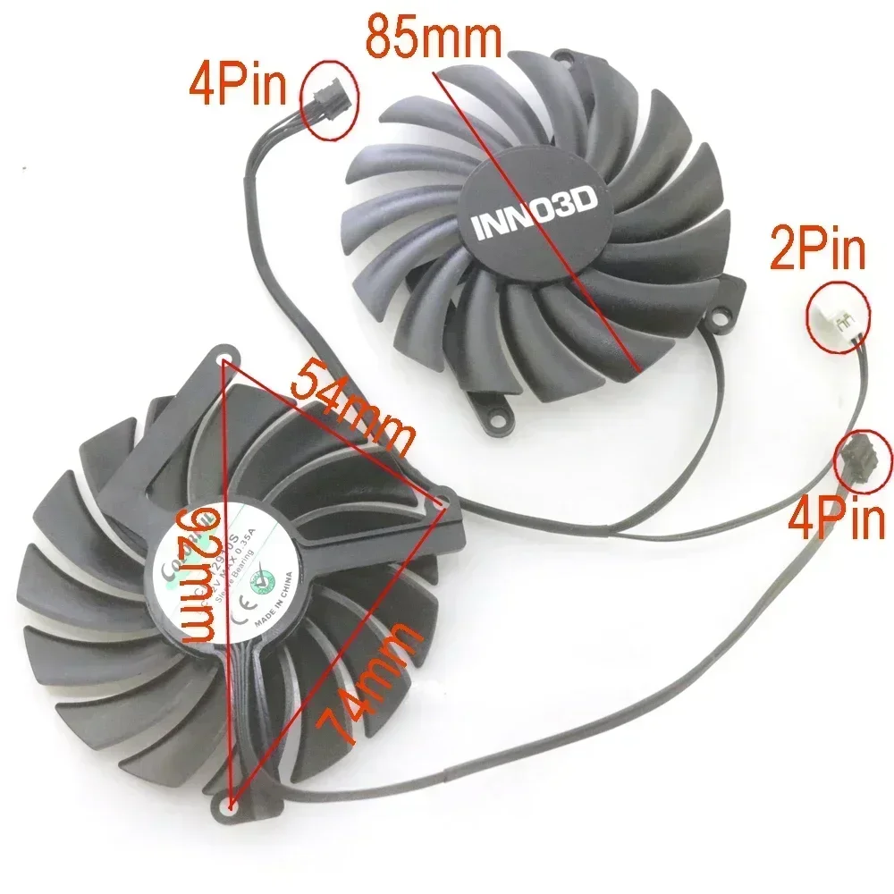 2pcs/lot CF-12910S 85mm DC12V  - Rtx 3070 8Gb Graphics Card recension och pris